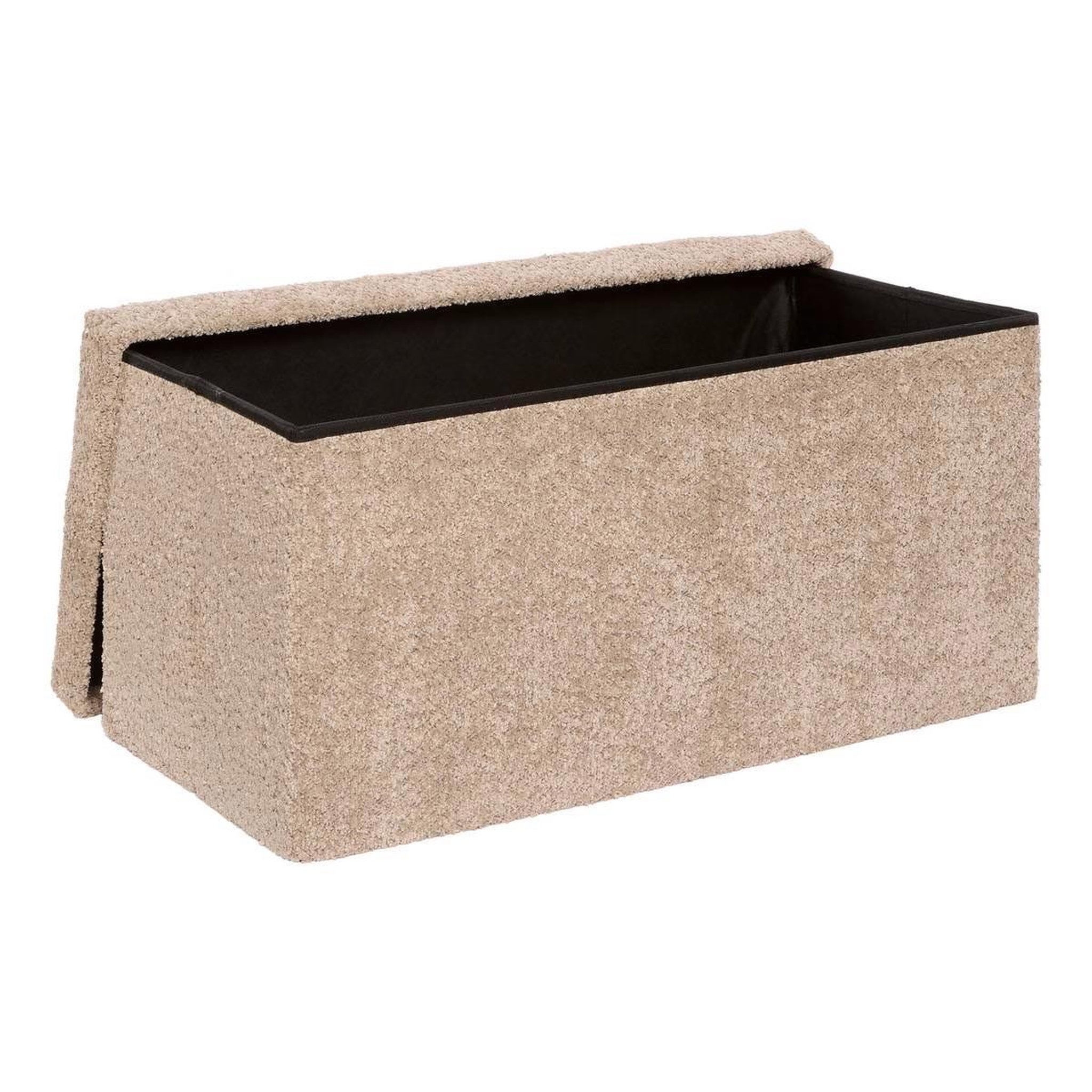 Voir la diapositive 2 : ATMOSPHERA Banc Coffre Pliable  Soana  76cm Taupe