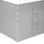 Voir la diapositive 5 : VIDAXL Cloture de pelouse 15 pcs Acier galvanise 100x20 cm