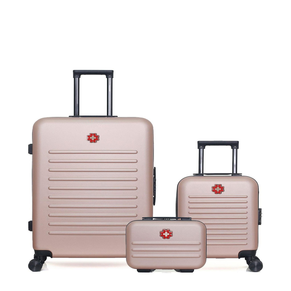 SWISS KOPPER SWISS KOPPER - LOT DE 3 - Valises grand format, cabine XXS et vanity WIL