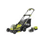 Voir la diapositive 1 : Ryobi Tondeuse poussée RYOBI 18V Brushless - coupe 40cm - 1 batterie 5,0Ah - 1 chargeur rapide - RY18LMX4