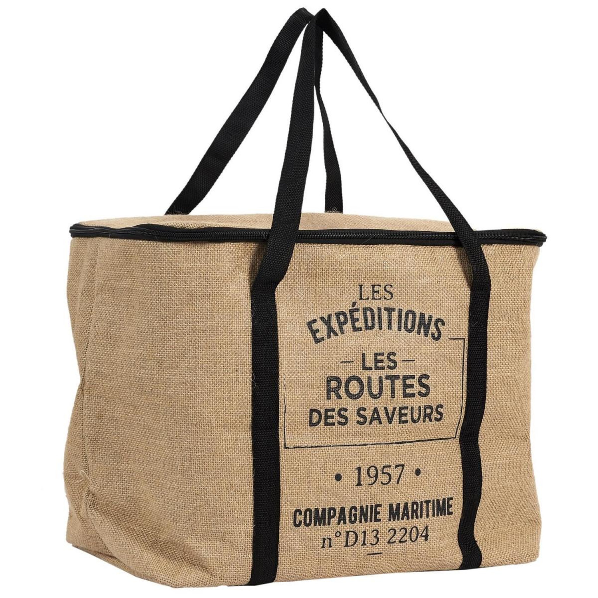 COOK CONCEPT Sac Fraîcheur  Effet Jute  42cm Naturel