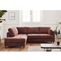 Voir la diapositive 2 : LISA DESIGN Anna - canapé d'angle gauche - 5 places - convertible - en velours