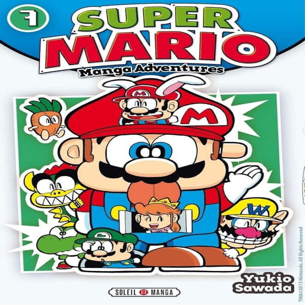 SUPER MARIO-MANGA ADVENTURES TOME 7, Sawada Yukio