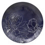 Voir la diapositive 1 : SECRET DE GOURMET Lot de 6 Assiettes Plates  Thea  26cm Bleu