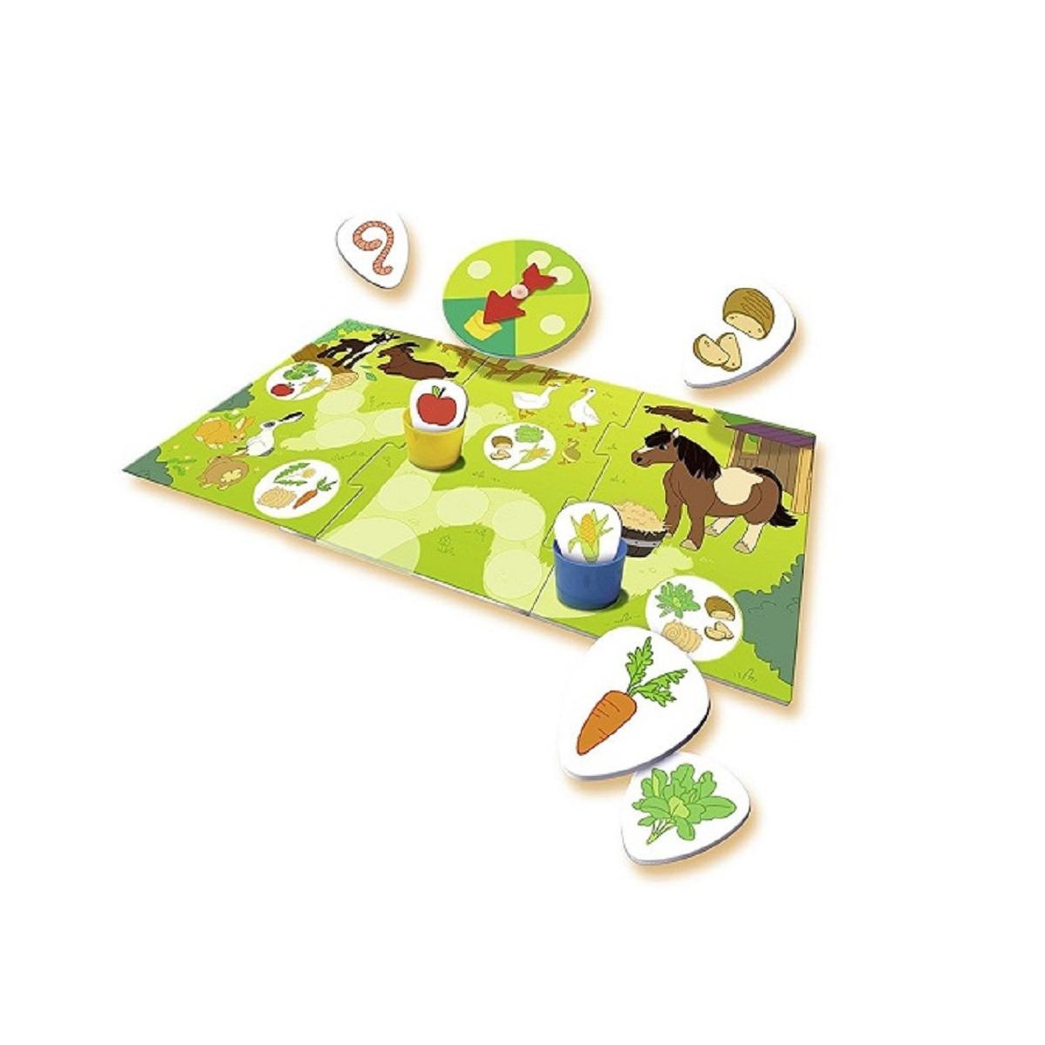 Voir la diapositive 3 : RAVENSBURGER Jeu Qui mange quoi ?