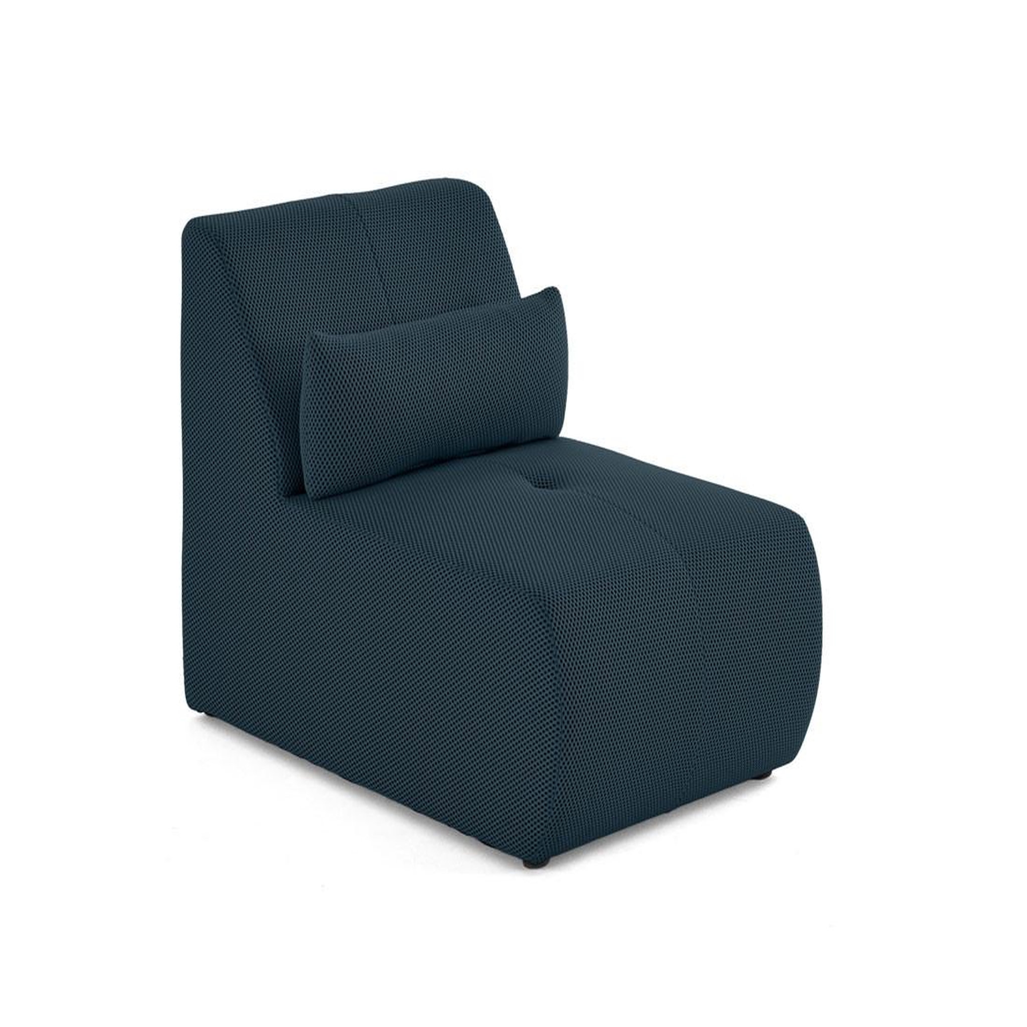 Voir la diapositive 2 : LISA DESIGN Onyx - fauteuil sans accoudoirs - en tissu mailles 3d