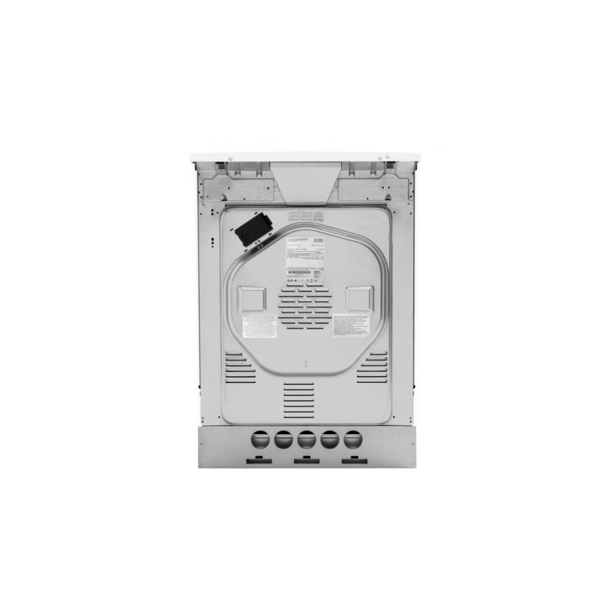 Voir la diapositive 3 : Amica Cuisinière mixte 77l 4 feux blanc - acm7037rb
