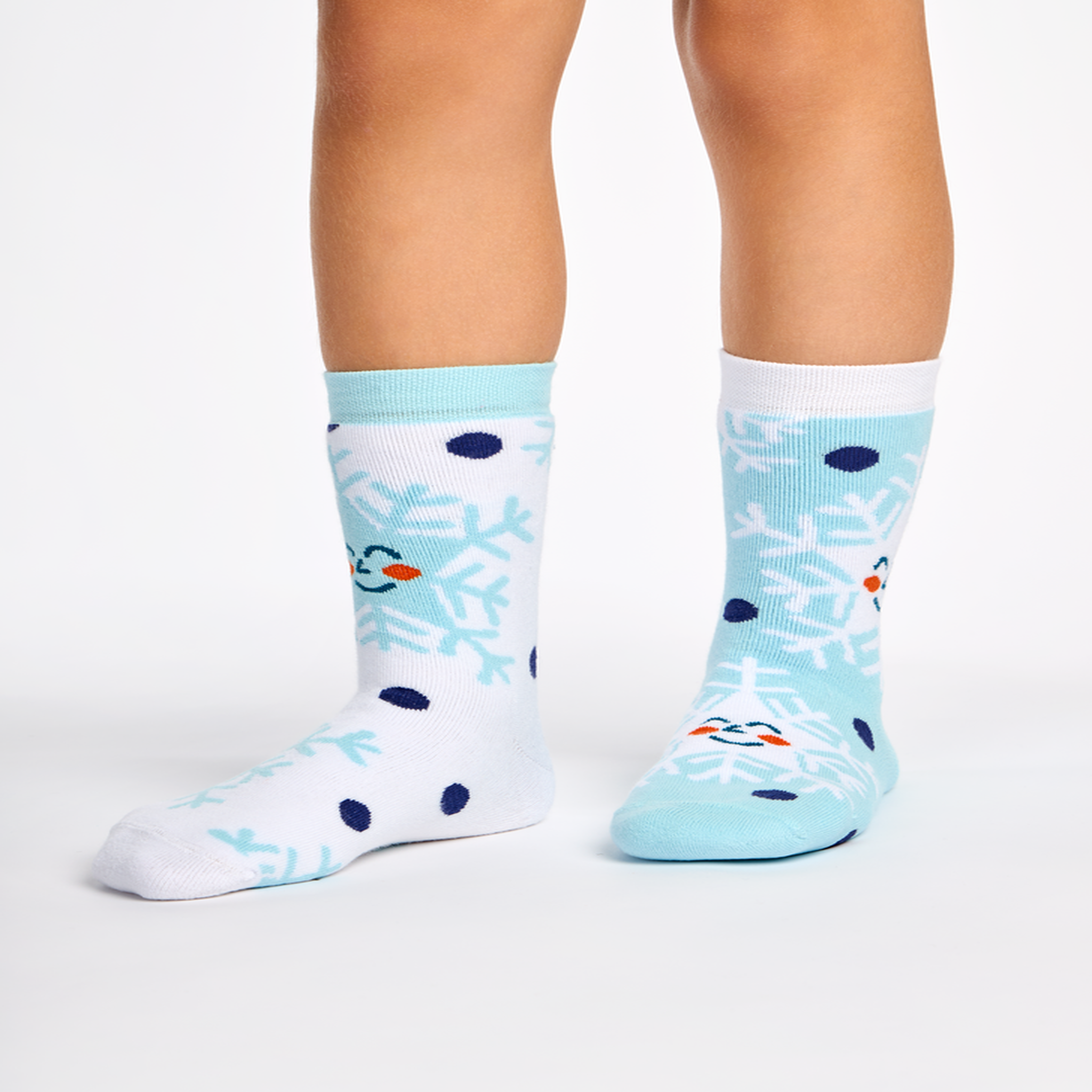 Voir la diapositive 3 : DEDOLES Chaussettes chaudes enfants flocons de neige joyeux