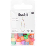 RICO DESIGN Itoshii pack de 80 perles Ponii Star mix