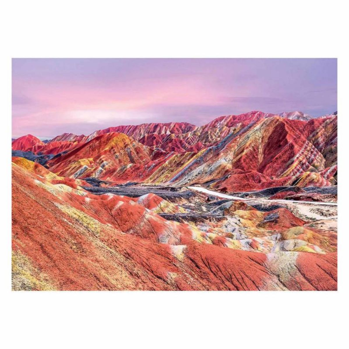 RAVENSBURGER Ravensburger Puzzle Rainbow Mountains, China, 1000pcs. 173143