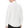 Voir la diapositive 2 : CALVIN KLEIN JEANS Chemise Blanche Homme Calvin Klein Jeans Tonal Structure Slim