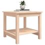 Voir la diapositive 4 : VIDAXL Table basse 50x50x45 cm Bois massif de pin
