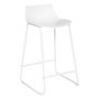 Voir la diapositive 2 :  Lot de 4 Tabourets de Bar  Otac  82cm Blanc