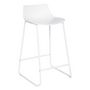 Voir la diapositive 2 :  Lot de 4 Tabourets de Bar  Otac  82cm Blanc