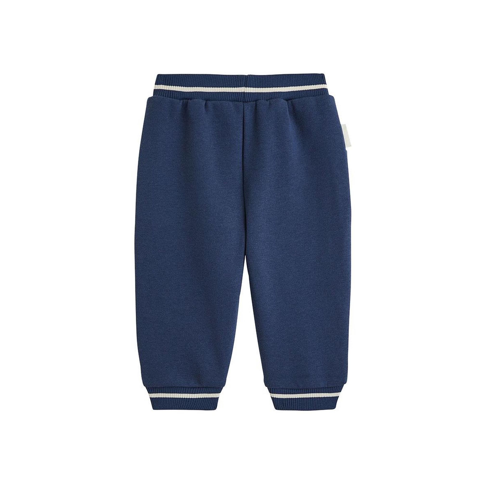 Voir la diapositive 2 : PETIT BEGUIN Pantalon bébé en molleton mathéo