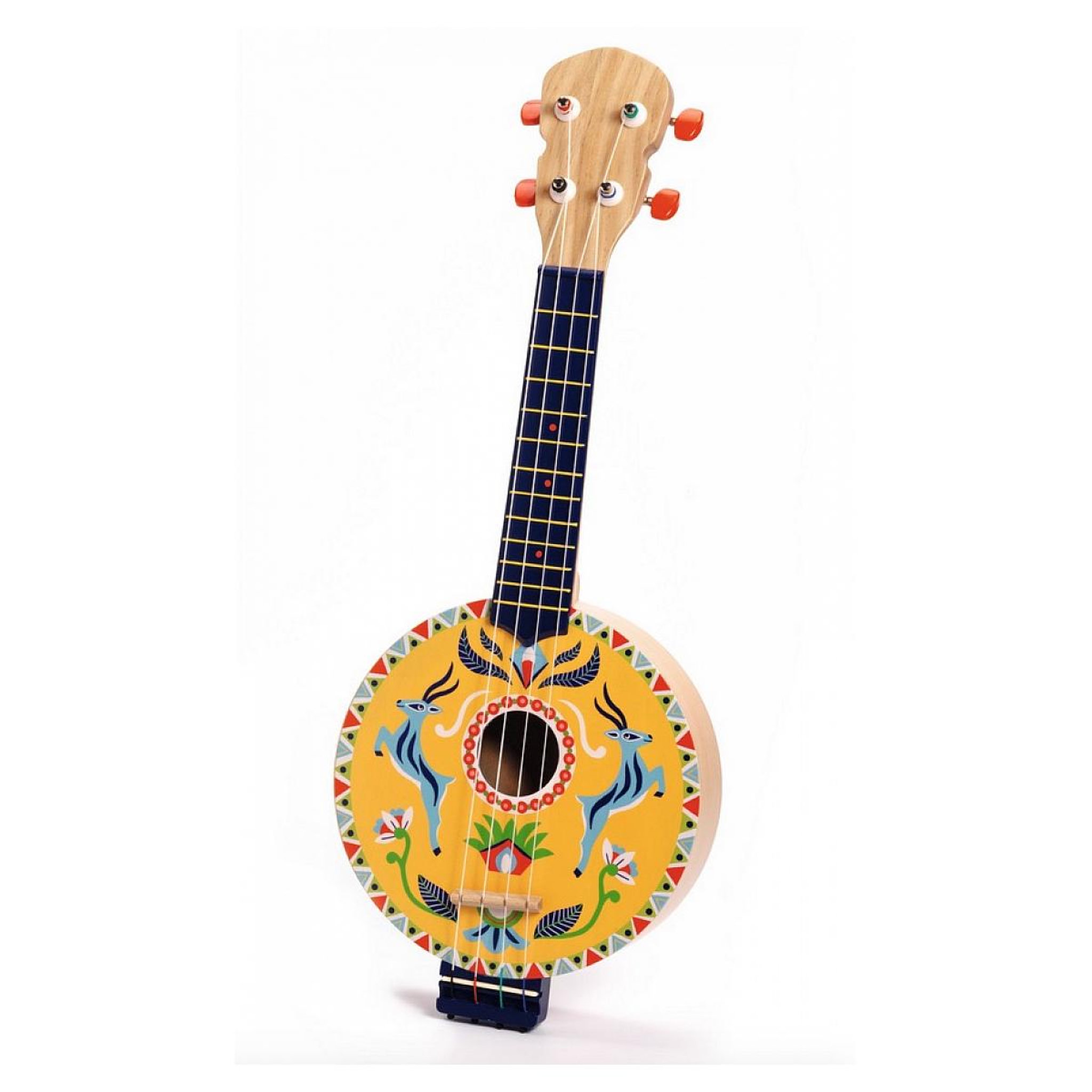 Voir la diapositive 2 : Djeco Animambo Banjo en bois