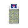 Voir la diapositive 3 : Pokemon Parure de lit réversible - POKEMON - Pikachu IV - Microfibre - 1 housse de couette 140 x 200 cm + 1 taie 63 x 63 cm