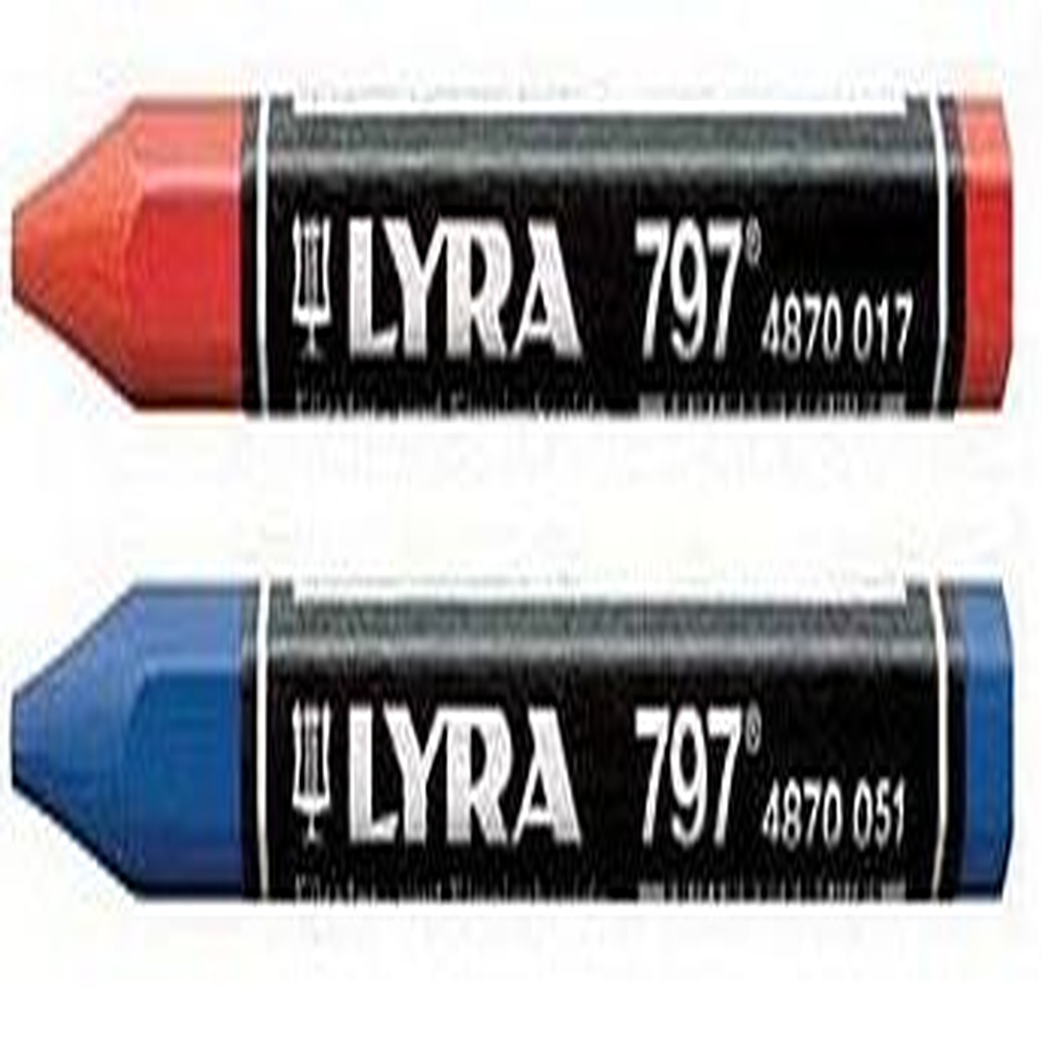 Lyra Boîte de 12 craies bleues