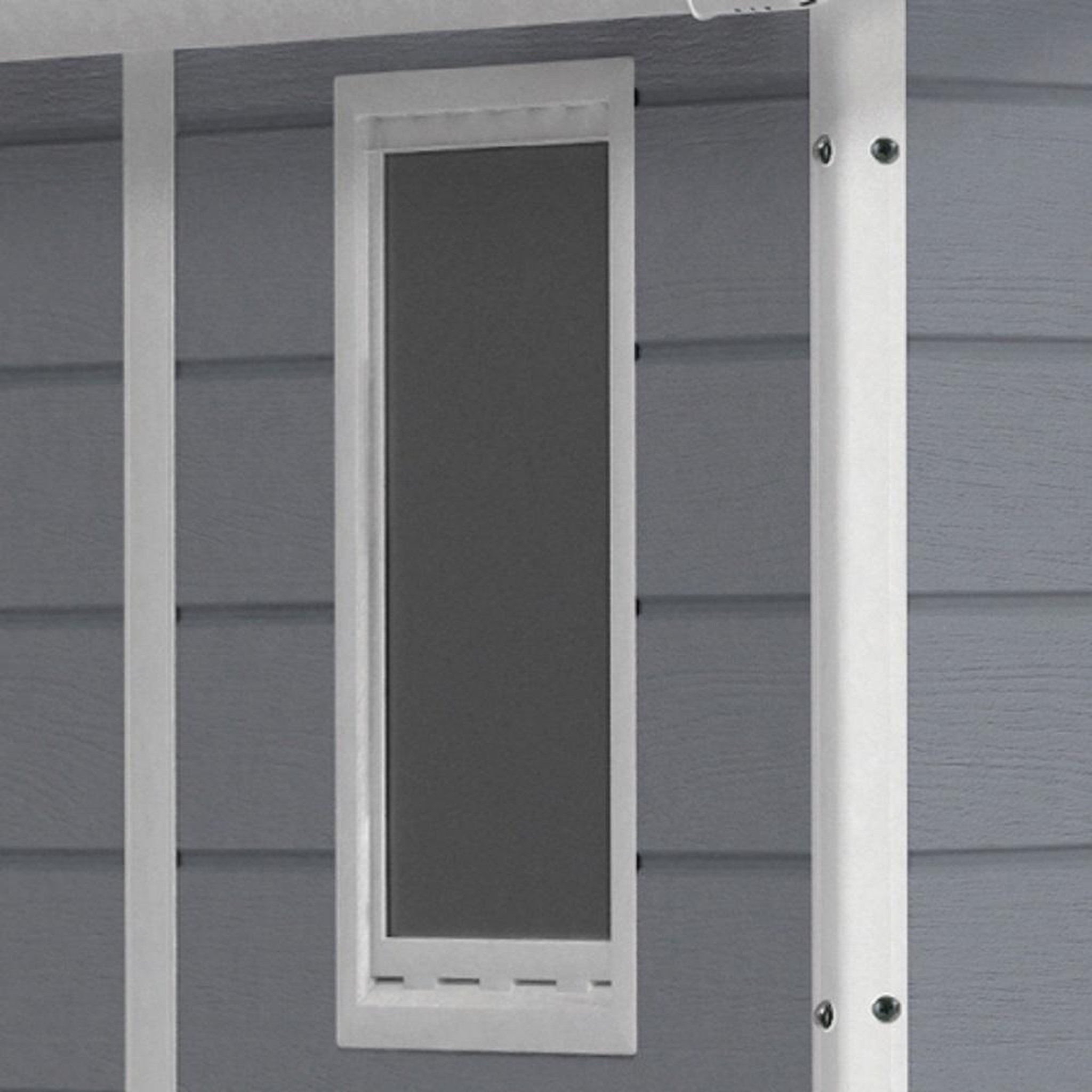 Voir la diapositive 2 : KETER Abri de jardin résine - Avec plancher - 2,04m² - PREMIUM 64