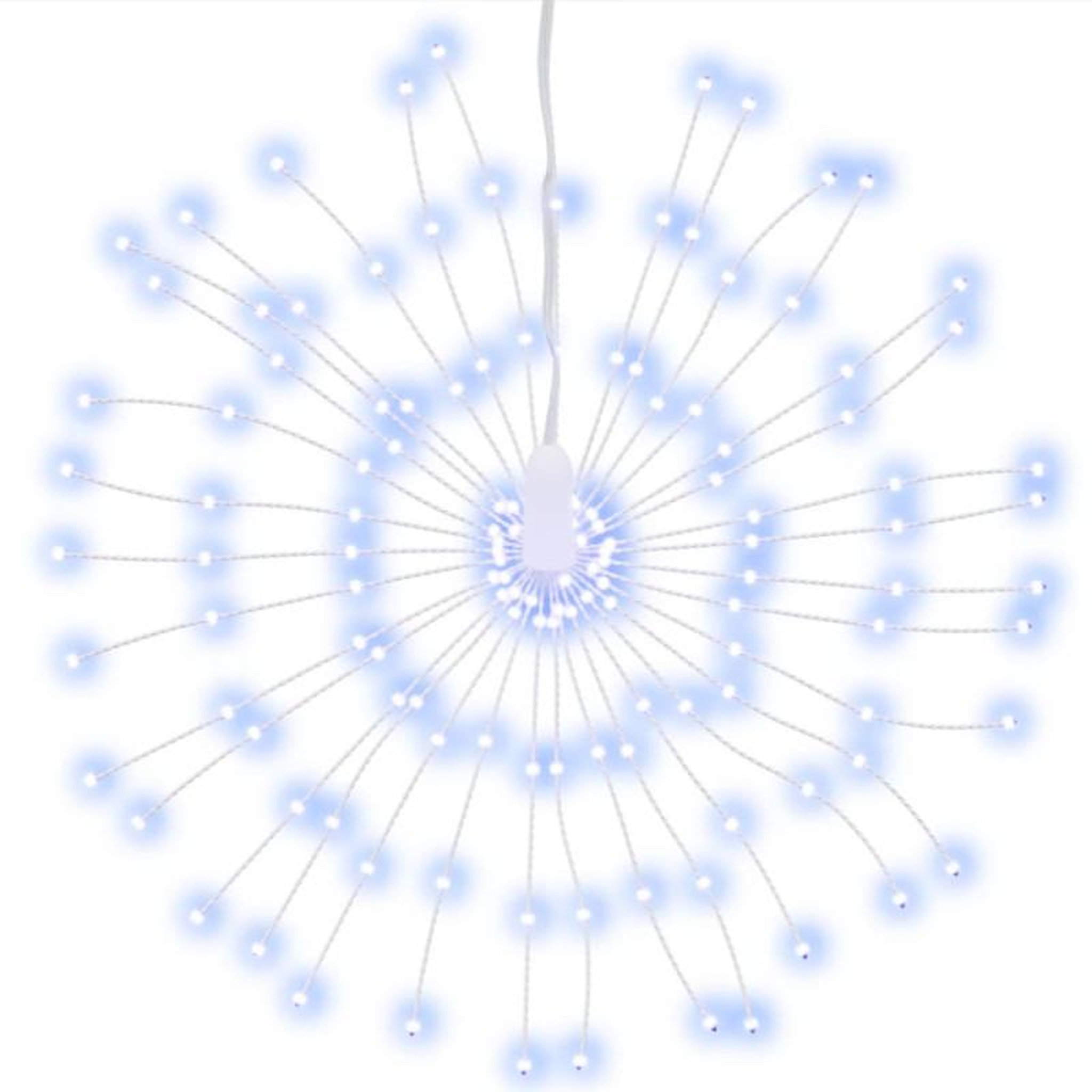 Voir la diapositive 3 : VIDAXL Étoile rayonnante de Noël 140 LED 4 pcs blanc froid 17 cm