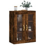 Voir la diapositive 4 : VIDAXL Armoire murale chene fume 69,5x34x90 cm