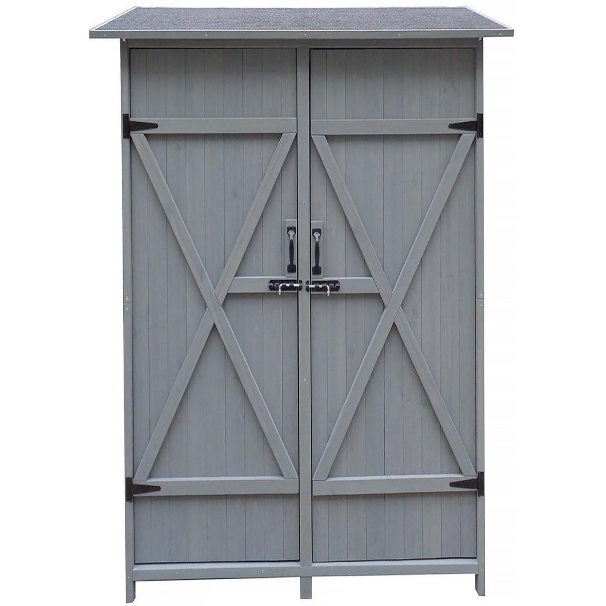 Voir la diapositive 1 : Habitat et Jardin Armoire de jardin  Espacio  - 140 x 49 x 162 cm - Anthracite