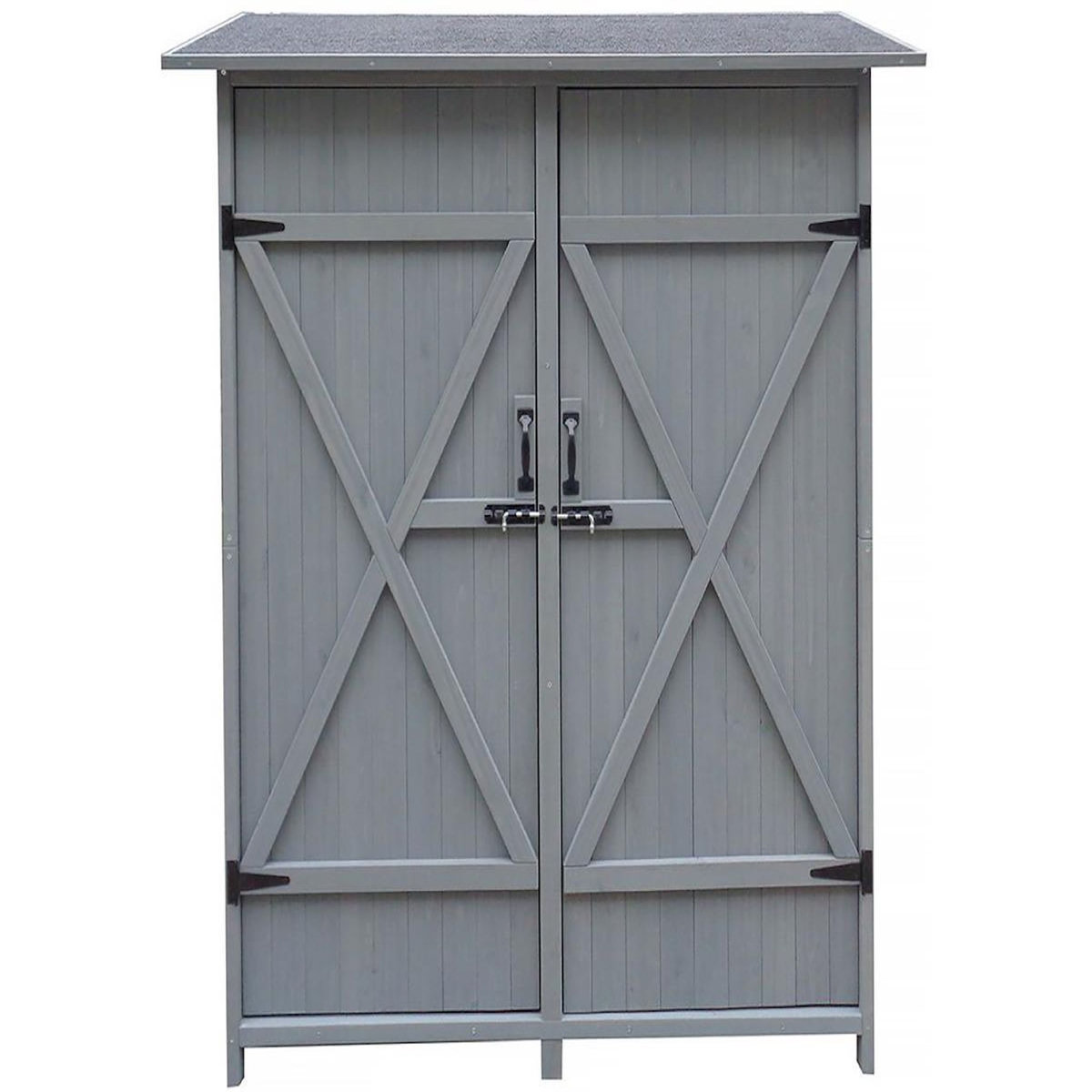 Habitat et Jardin Armoire de jardin  Espacio  - 140 x 49 x 162 cm - Anthracite
