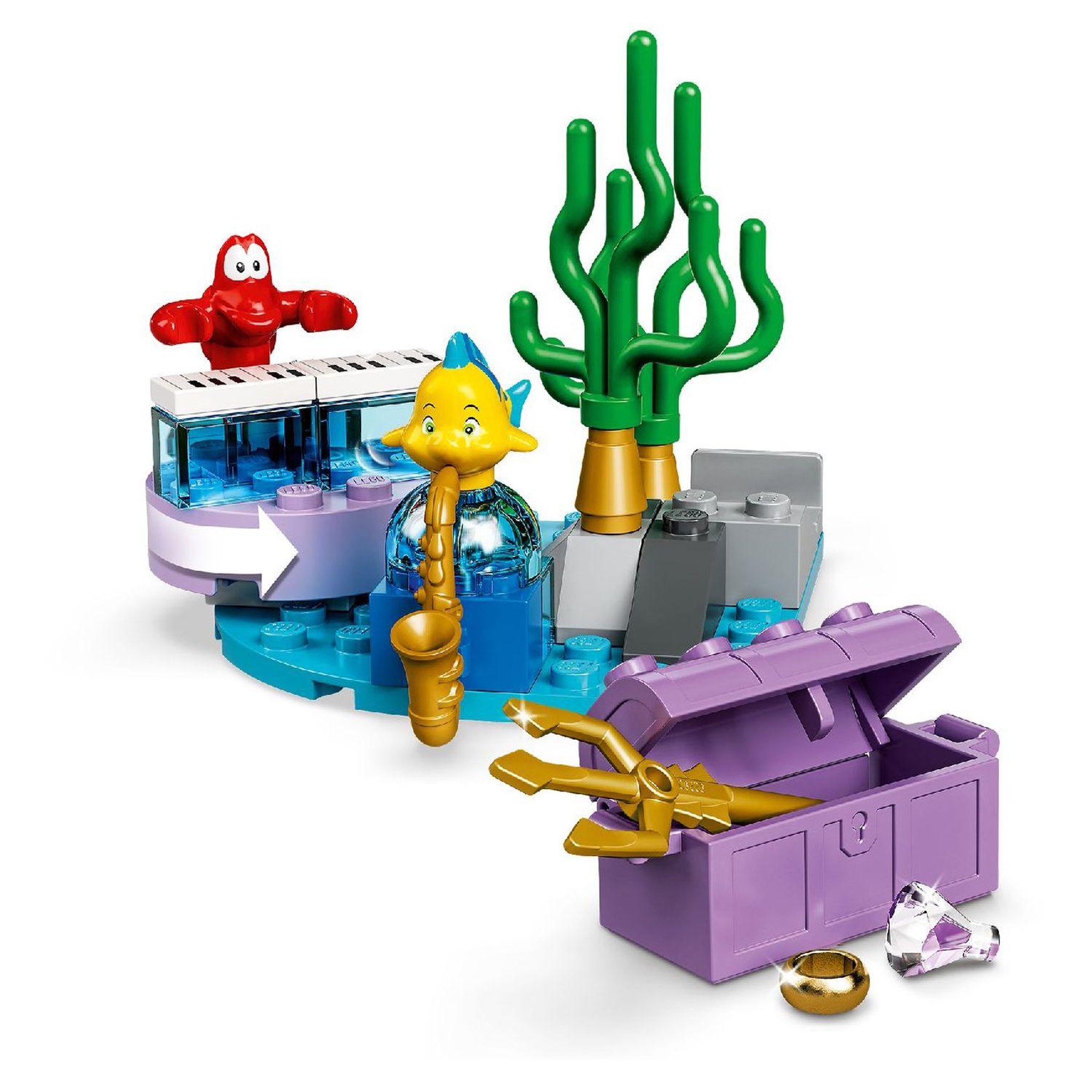 Voir la diapositive 4 : LEGO Disney Princess 43191 Le bateau de mariage d&rsquo;Ariel -  La Petite Sirène
