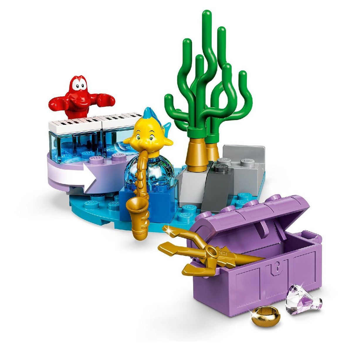 LEGO Disney Princess 43191 Le bateau de mariage d&rsquo;Ariel -  La Petite Sirène