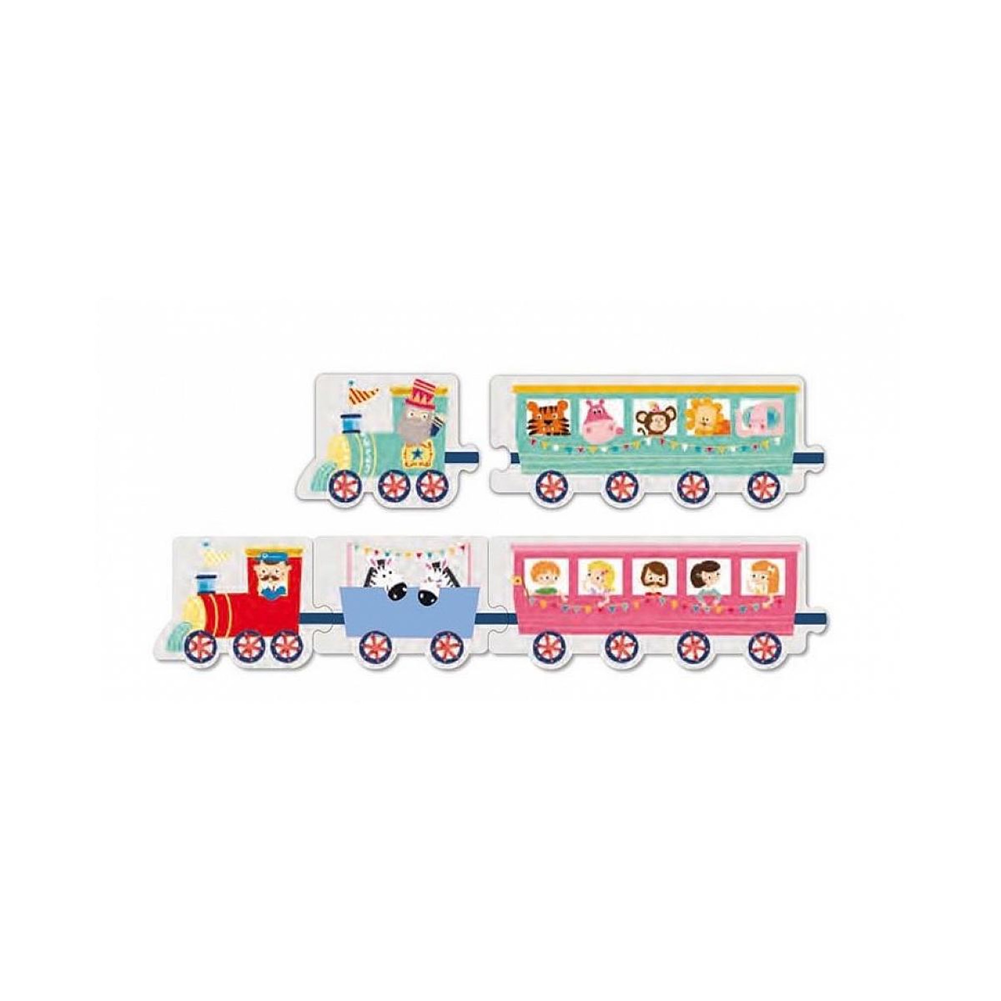 Voir la diapositive 2 : Apli Agipa Puzzle Maisonnette Train 20p