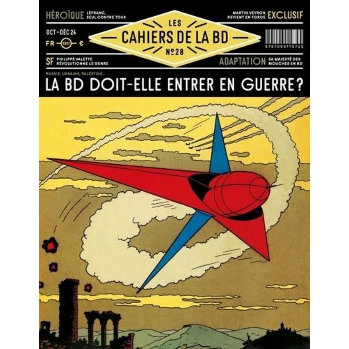 LES CAHIERS DE LA BD N° 28, OCTOBRE-DECEMBRE 2024 : LA BD DOIT-ELLE ENTRER EN GUERRE ?, Tellop Nicolas