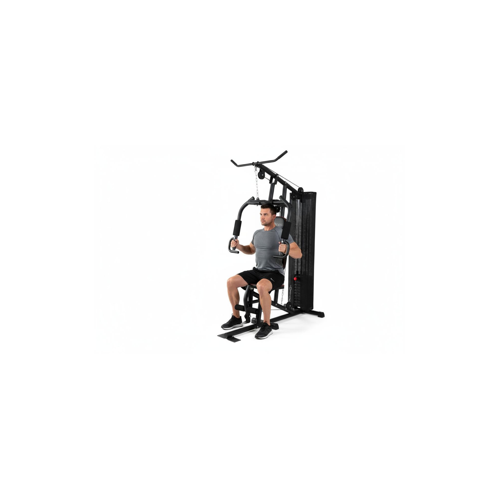 Voir la diapositive 2 : O'Fitness Presse de musculation multifonction o'fitness - dimensions : 189 x 109 x 215 cm - tout inclus