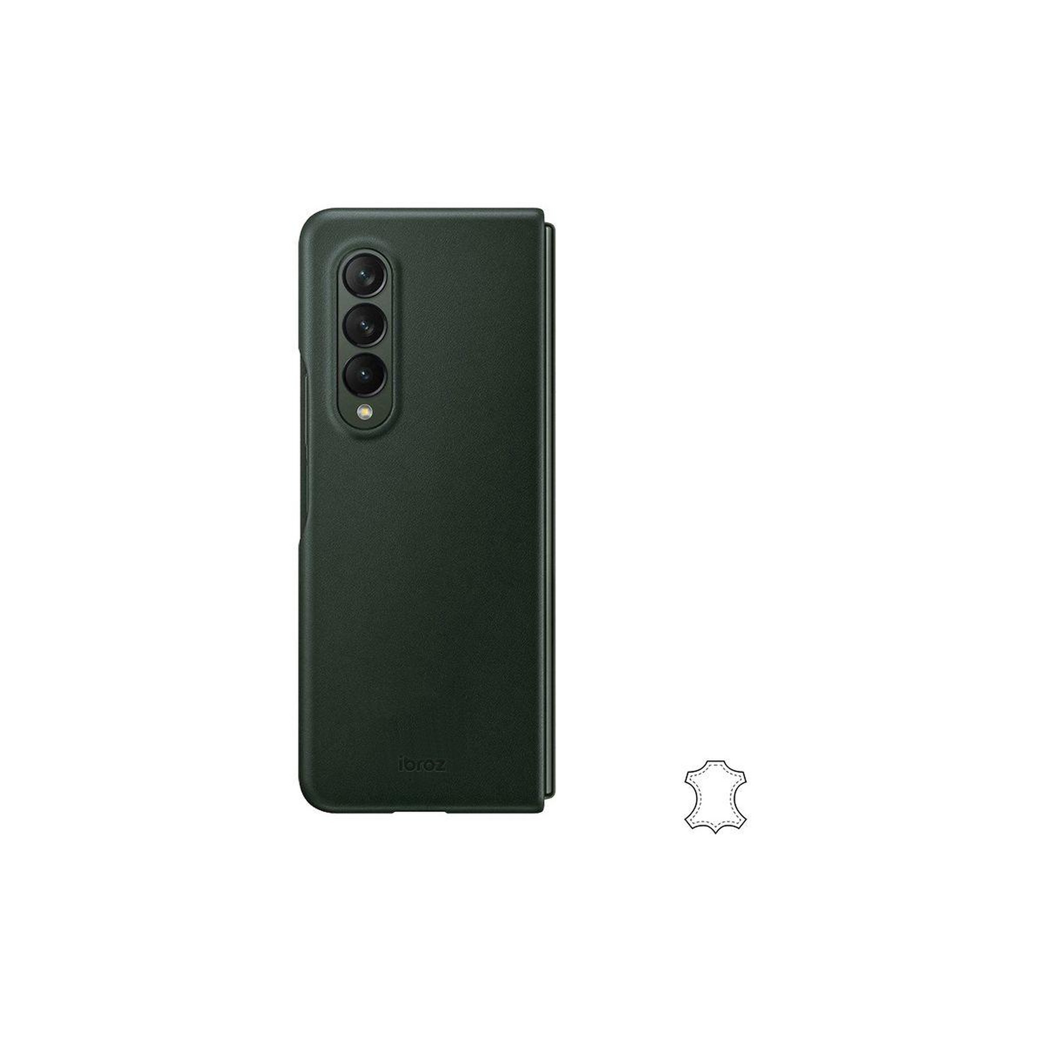 Voir la diapositive 2 : IBROZ Etui samsung z fold3 vert
