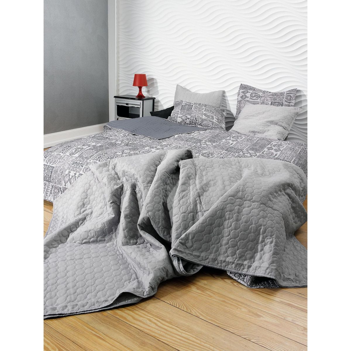Les Ateliers du Linge Boutis 220x240cm 100%polyester 70g Uni Cerano