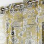 Voir la diapositive 2 : Paris Prix Rideau Voilage à Œillets  Milady  140x280cm Jaune
