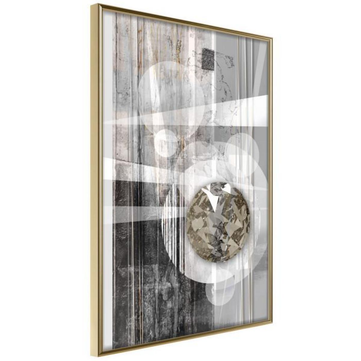 Paris Prix Affiche Murale Encadrée  Hidden Diamond