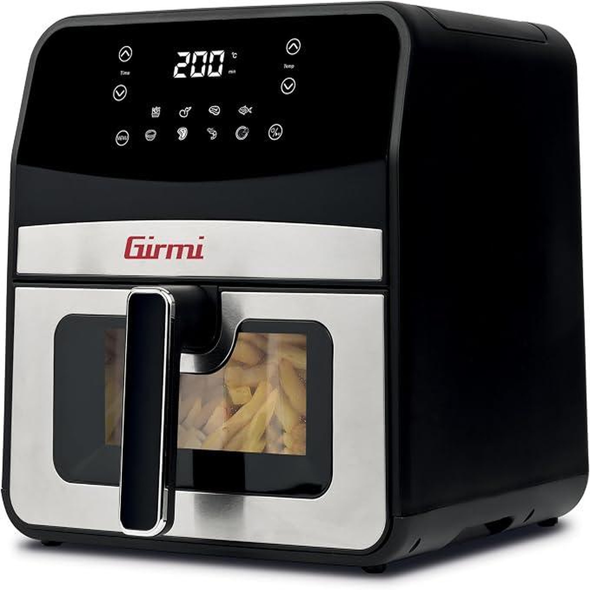 GIRMI Girmi Ecofrit Crisp Unique 6,5 L Autonome 1700 W Friteuse d'air chaud Beige, Noir