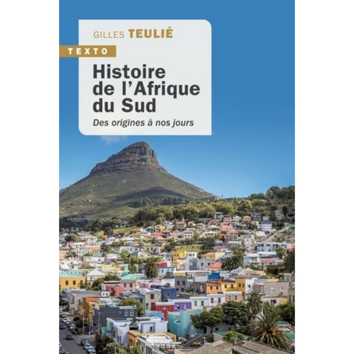  HISTOIRE DE L'AFRIQUE DU SUD. DES ORIGINES A NOS JOURS, Teulié Gilles