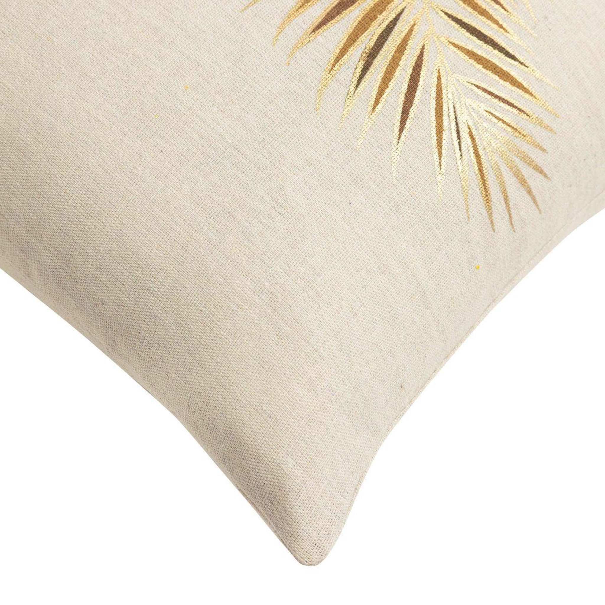 Voir la diapositive 3 : Douceur d'Intérieur Coussin déco  isadora  45x45cm beige & ocre
