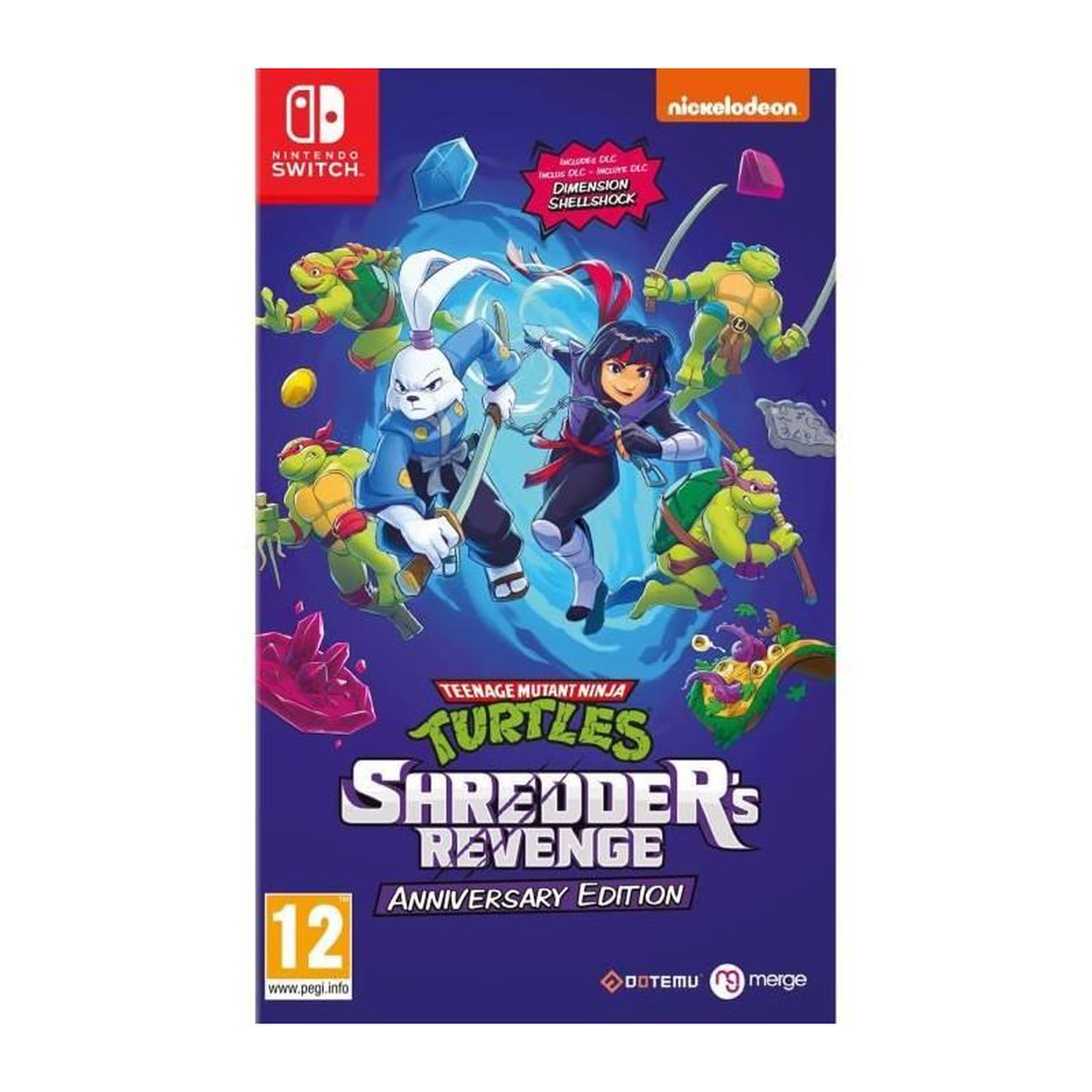 Just for games Teenage Mutant Ninja Turtles : Shredder's Revenge - Jeu Nintendo Switch - Edition anniversaire