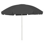 VIDAXL Parasol de plage anthracite 300 cm