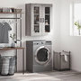 Voir la diapositive 1 : VIDAXL Armoire murale sonoma gris 69,5x34x90 cm