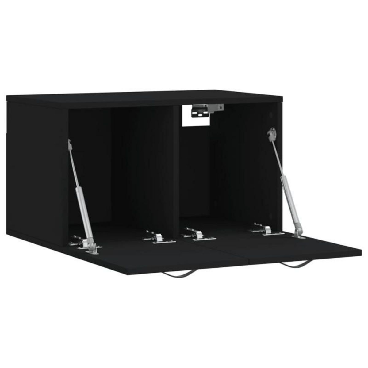 VIDAXL Armoire murale Noir 60x36,5x35 cm Bois d ingénierie