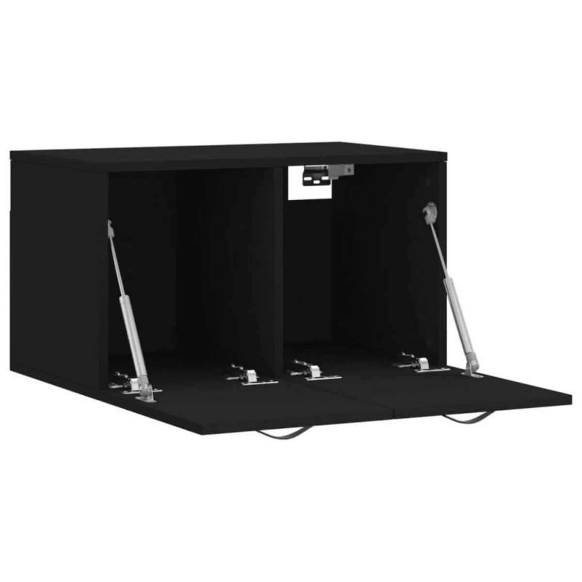 VIDAXL Armoire murale Noir 60x36,5x35 cm Bois d ingénierie