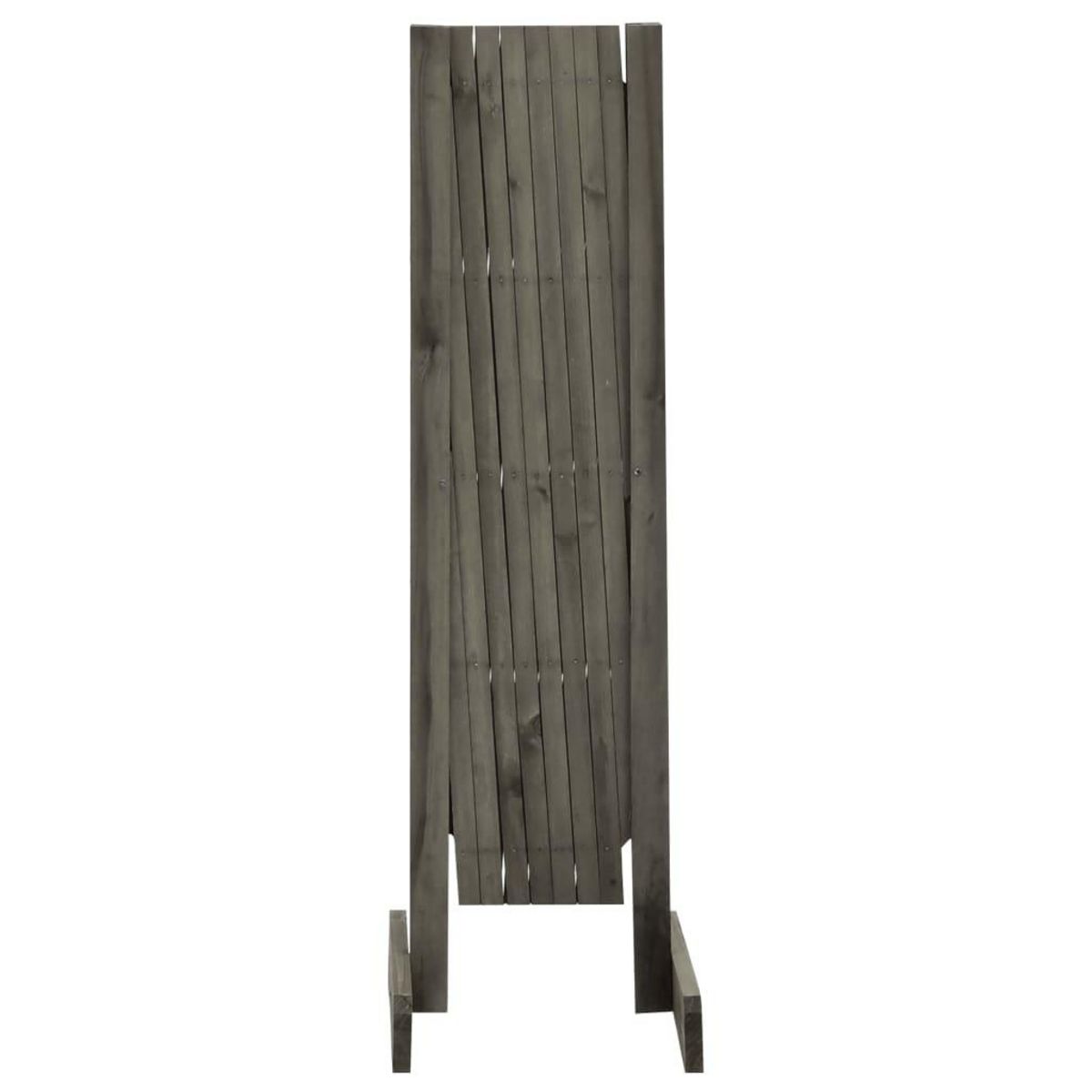 VIDAXL Cloture en treillis de jardin Gris 150x80 cm Bois de sapin