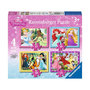 Voir la diapositive 1 : RAVENSBURGER RAVENSBURGER Disney Princess puzzle, 4 in 1