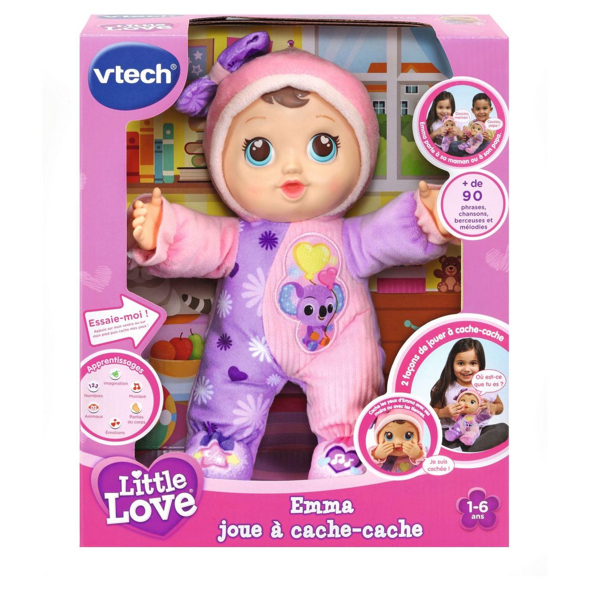 VTECH Little Love Emma joue à cache-cache
