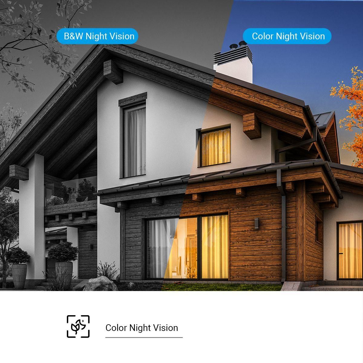 EZVIZ Caméra de surveillance Wifi H8C 1080P motorisée