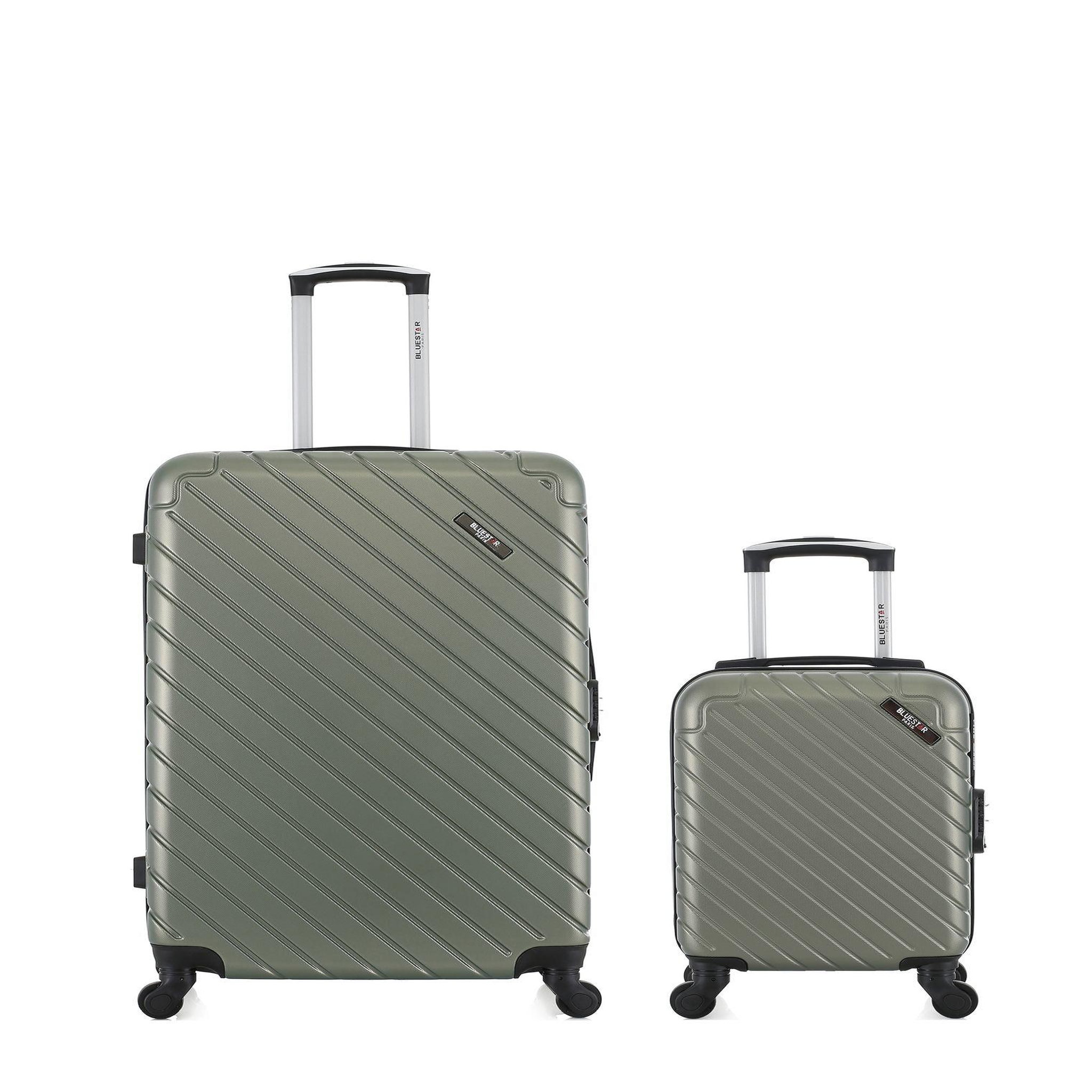 BLUESTAR Bluestar - lot de 2 valise grand format et valise cabine xxs cite -