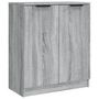 Voir la diapositive 2 : VIDAXL Buffet Sonoma gris 60x30x70 cm Bois d'ingenierie